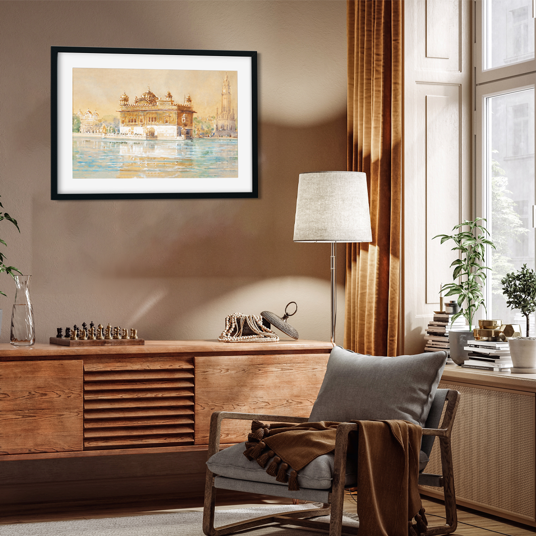 Golden Temple Amritsar 3 : 2 Horizontal Premium Wall Art Canvas by MeriDeewar