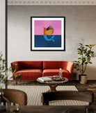 Gond Art Painting 1 : 1 Square Premium Wall Art Canvas by MeriDeewar