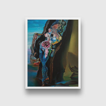 GRADIVA Painting - Meri  Deewar 3 : 4 Vertical Premium Wall Art Canvas by MeriDeewar