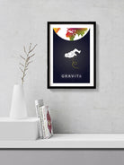 Gravity Space Astronaut Art Painting - Meri Deewar 2 : 3 Vertical Premium Wall Art Canvas by MeriDeewar