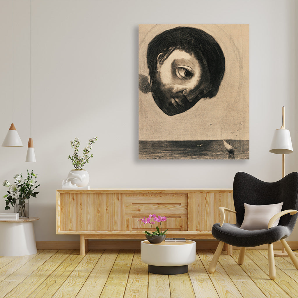 Guardian Spirit of the Waters painting 5 : 6 Vertical Premium Wall Art Canvas by MeriDeewar