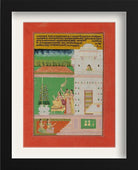 Gunakali Ragini, C. 1750. India, Rajasthan Painting - Meri Deewar 2 : 3 Vertical Premium Wall Art Canvas by MeriDeewar