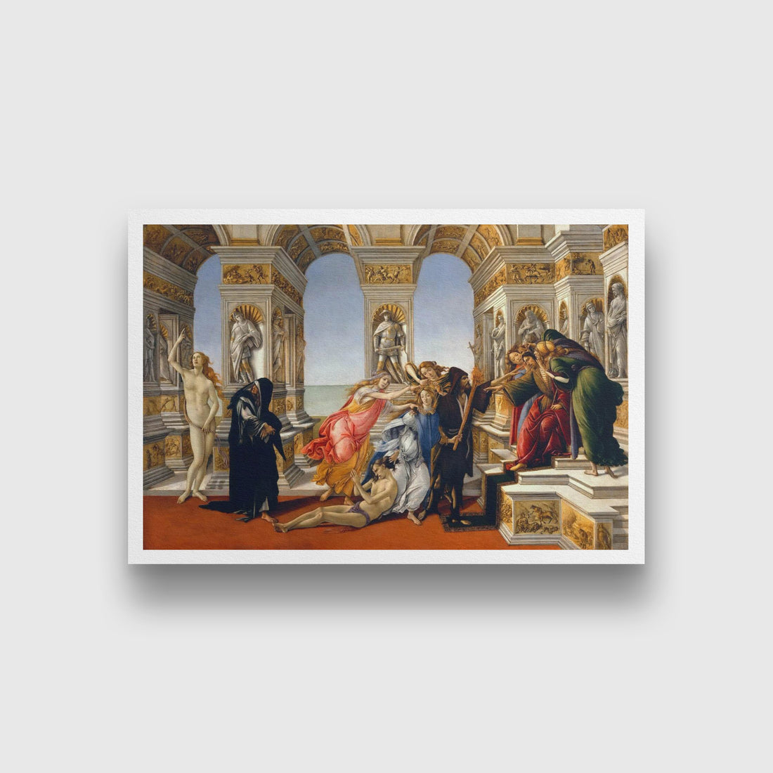 Head Of Christ Painting - Meri Deewa 5 : 6 Vertical Premium Wall Art Canvas by MeriDeewar