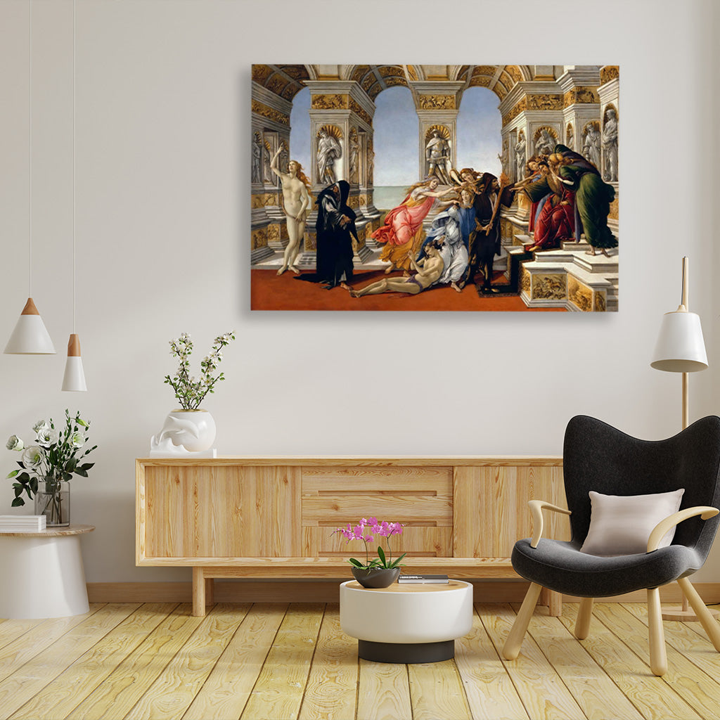 Head Of Christ Painting - Meri Deewa 5 : 6 Vertical Premium Wall Art Canvas by MeriDeewar