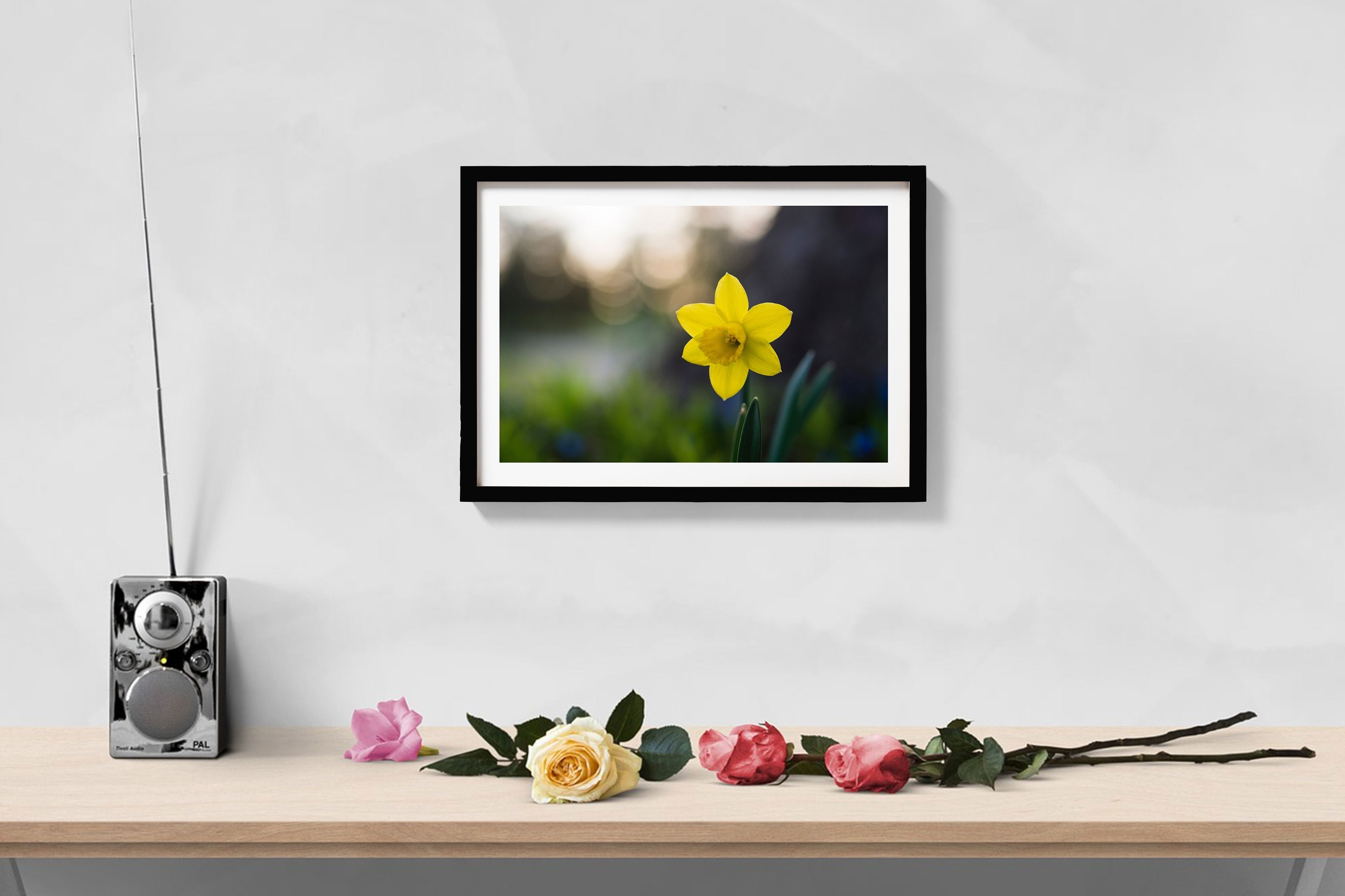 Hello Lily Painting - Meri Deewar 3 : 2 Horizontal Premium Wall Art Canvas by MeriDeewar