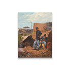 Home Sweet Home painting - Meri Deewar 3 : 4 Vertical Premium Wall Art Canvas by MeriDeewar