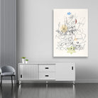 Hope and Destruction painting - Meri Deewar 2 : 3 Vertical Premium Wall Art Canvas by MeriDeewar