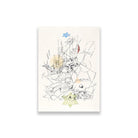 Hope and Destruction painting - Meri Deewar 2 : 3 Vertical Premium Wall Art Canvas by MeriDeewar