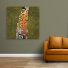 Hope painting 1 : 1 Square Premium Wall Art Canvas by MeriDeewar