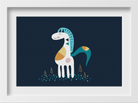 Horse Pond Painting - Meri Deewar 3 : 2 Horizontal Premium Wall Art Canvas by MeriDeewar