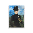 Horsewoman Painting - Meri Deewar 3 : 4.2 Vertical Premium Wall Art Canvas by MeriDeewar