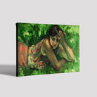 Hungarian Gypsy Girl Painting - Meri Deewar 3 : 2 Horizontal Premium Wall Art Canvas by MeriDeewar