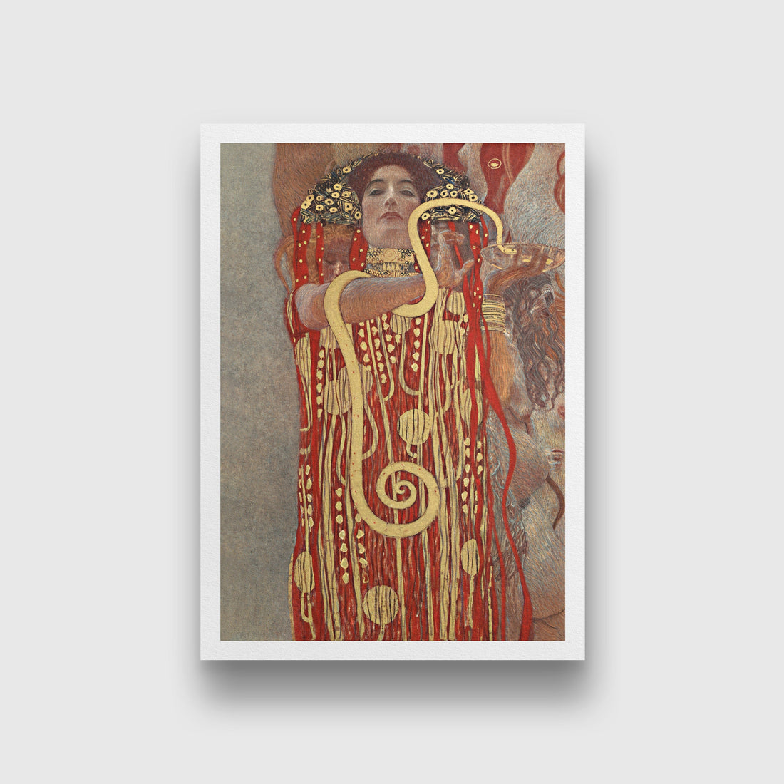 Hygieia famous painting 2 : 3 Vertical Premium Wall Art Canvas by MeriDeewar