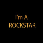 I-am-rockstar duo collection-1 1 : 1 Square Premium Wall Art Canvas by MeriDeewar