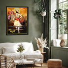Illustrious Shivaji Framed Wall Painting 2 : 3 Vertical Premium Wall Art Canvas by MeriDeewar