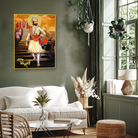 Illustrious Shivaji Framed Wall Painting 2 : 3 Vertical Premium Wall Art Canvas by MeriDeewar