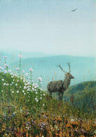 In the alatau mountains Painting - Meri Deewar 2 : 3 Vertical Premium Wall Art Canvas by MeriDeewar