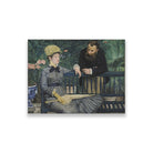 In the Conservatory Painting - Meri Deewar 4 : 3 Horizontal Premium Wall Art Canvas by MeriDeewar