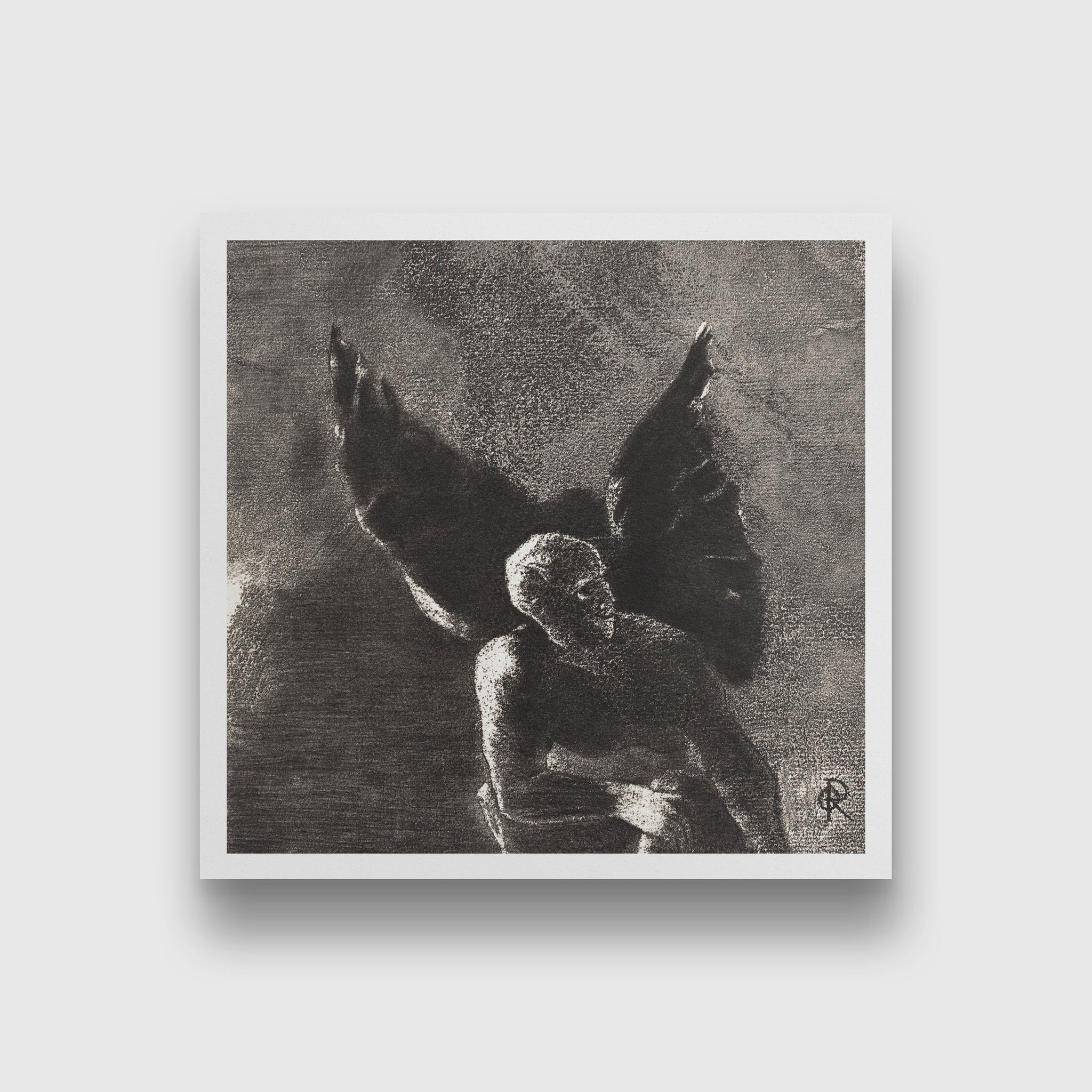 In the Heights of Heaven 1 : 1 Square Premium Wall Art Canvas by MeriDeewar