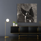 In the Heights of Heaven 1 : 1 Square Premium Wall Art Canvas by MeriDeewar
