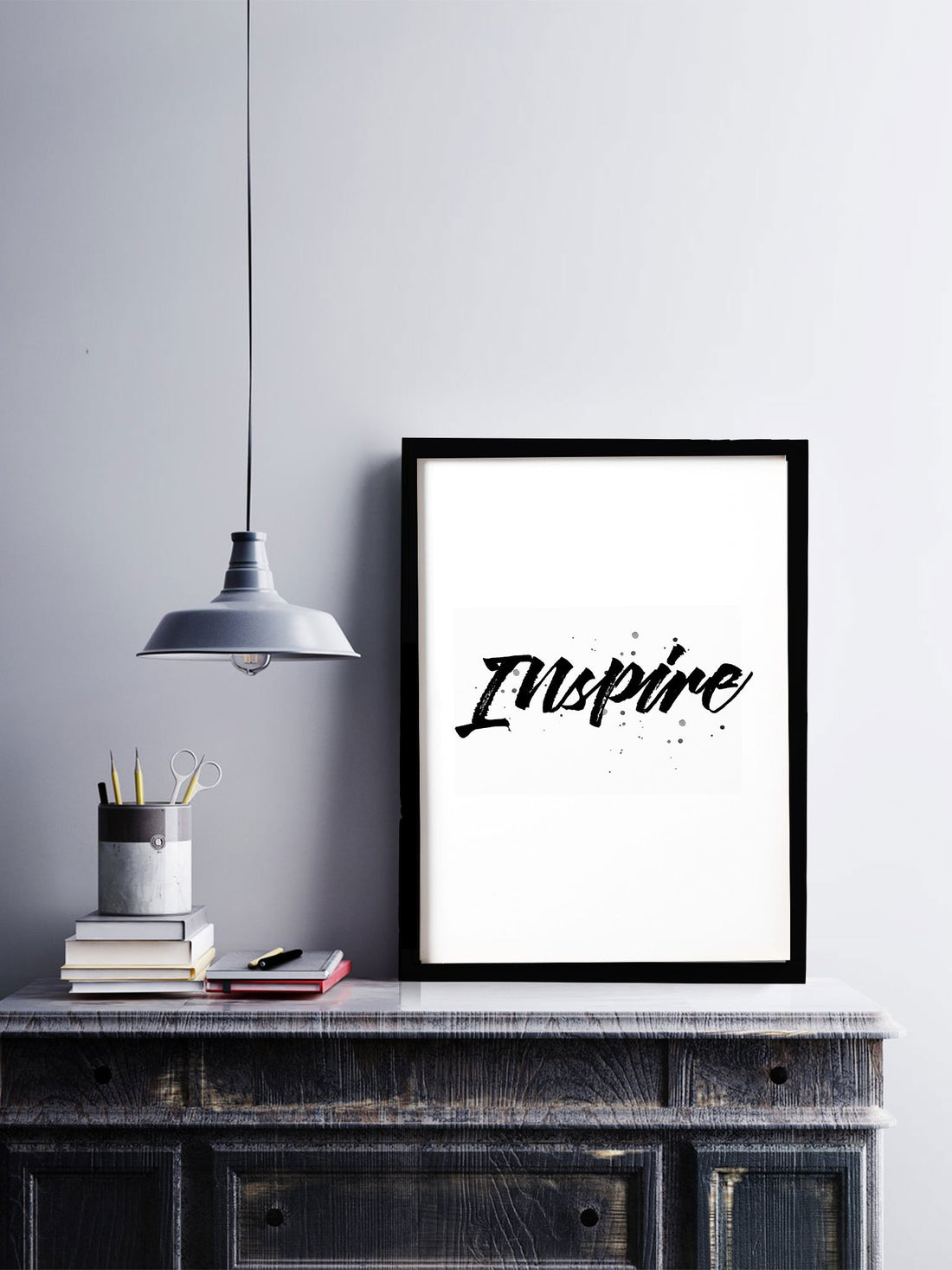 Inspire _Poster Poster A3 / Poster Premium Wall Art Canvas by MeriDeewar