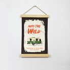 Into the Wild Poster Canvas Hanging Canvas Premium Wall Art Canvas by MeriDeewar