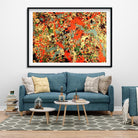 Jackson Pollock Painting-Meri Deewar 3 : 2 Horizontal Premium Wall Art Canvas by MeriDeewar