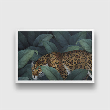 Jaguar painting 3 : 2 Horizontal Premium Wall Art Canvas by MeriDeewar