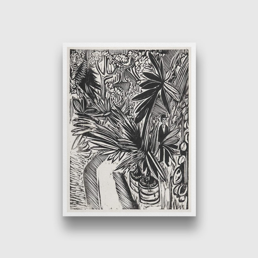 Jena Painting - MeriDeewar 3 : 4 Vertical Premium Wall Art Canvas by MeriDeewar