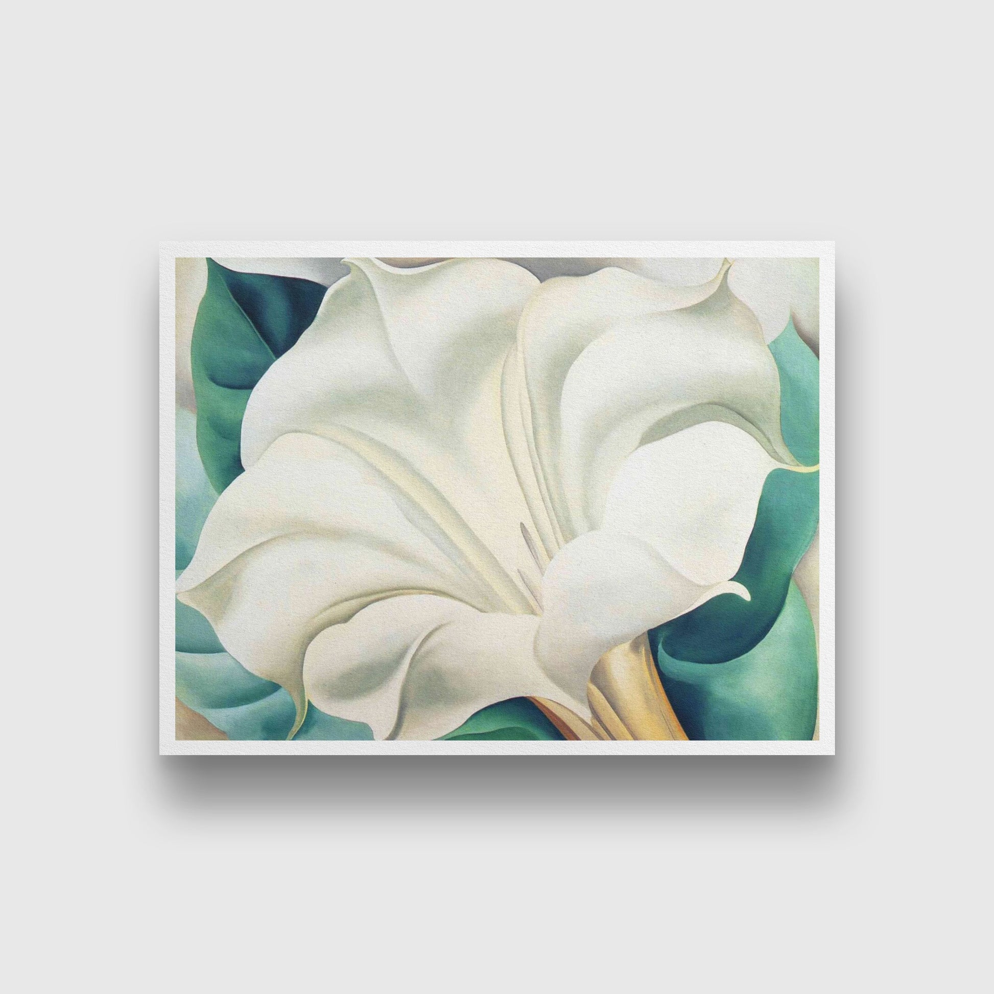 jimson weed Painting - Meri Deewar 4 : 3 Horizontal Premium Wall Art Canvas by MeriDeewar