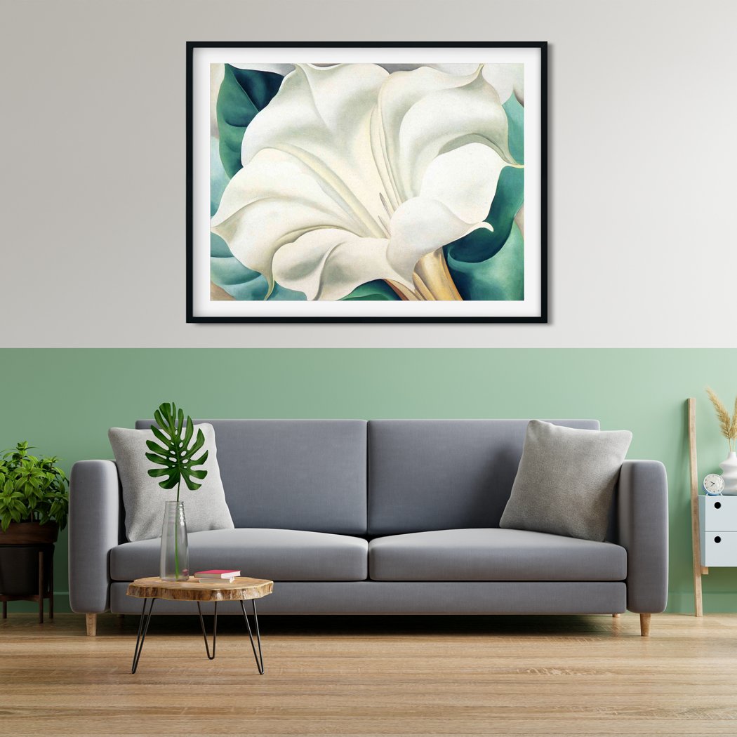 jimson weed Painting - Meri Deewar 4 : 3 Horizontal Premium Wall Art Canvas by MeriDeewar