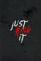 Just Risk It _ poster Poster A3 / Poster Premium Wall Art Canvas by MeriDeewar