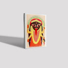 Kali holding a demon's head Painting - Meri Deewar 2 : 3 Vertical Premium Wall Art Canvas by MeriDeewar