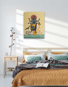 Kali Painting 4 :5 Vertical Premium Wall Art Canvas by MeriDeewar