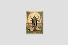 Kali standing upon Shiva Painting - Meri Deewar 3 : 4 Vertical Premium Wall Art Canvas by MeriDeewar