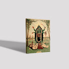 Kali standing upon Shiva Painting - Meri Deewar 3 : 4 Vertical Premium Wall Art Canvas by MeriDeewar