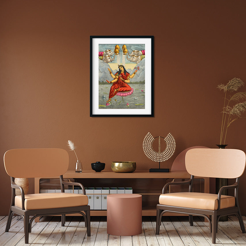Kamalatmika Painting 3 : 4 Vertical Premium Wall Art Canvas by MeriDeewar