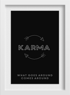 Karma Art Painting - Meri Deewar 2 : 3 Vertical Premium Wall Art Canvas by MeriDeewar