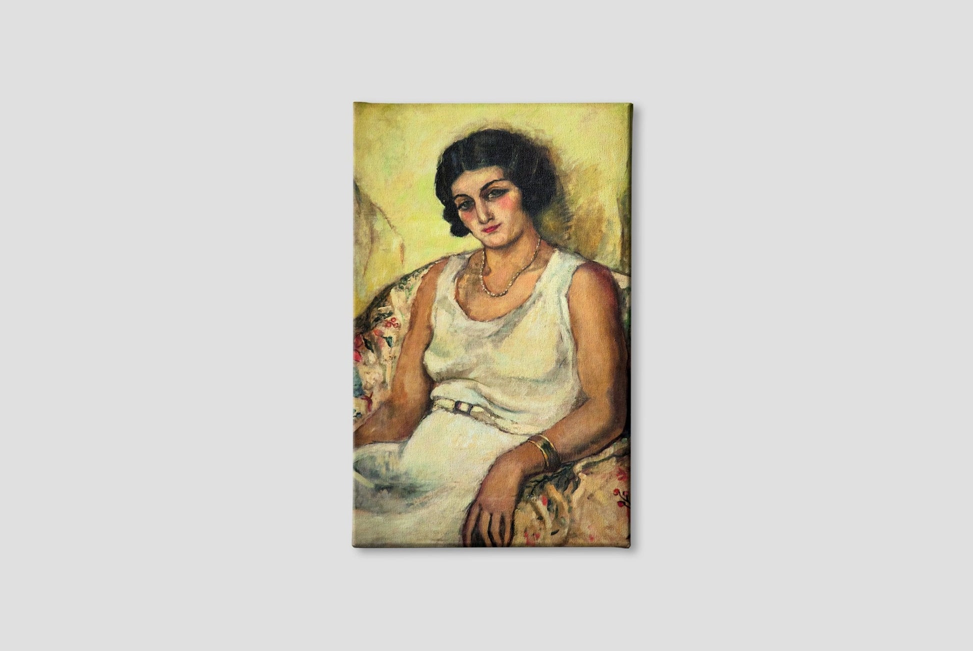 Klara Szepessy Painting - Meri Deewar 2 : 3 Vertical Premium Wall Art Canvas by MeriDeewar