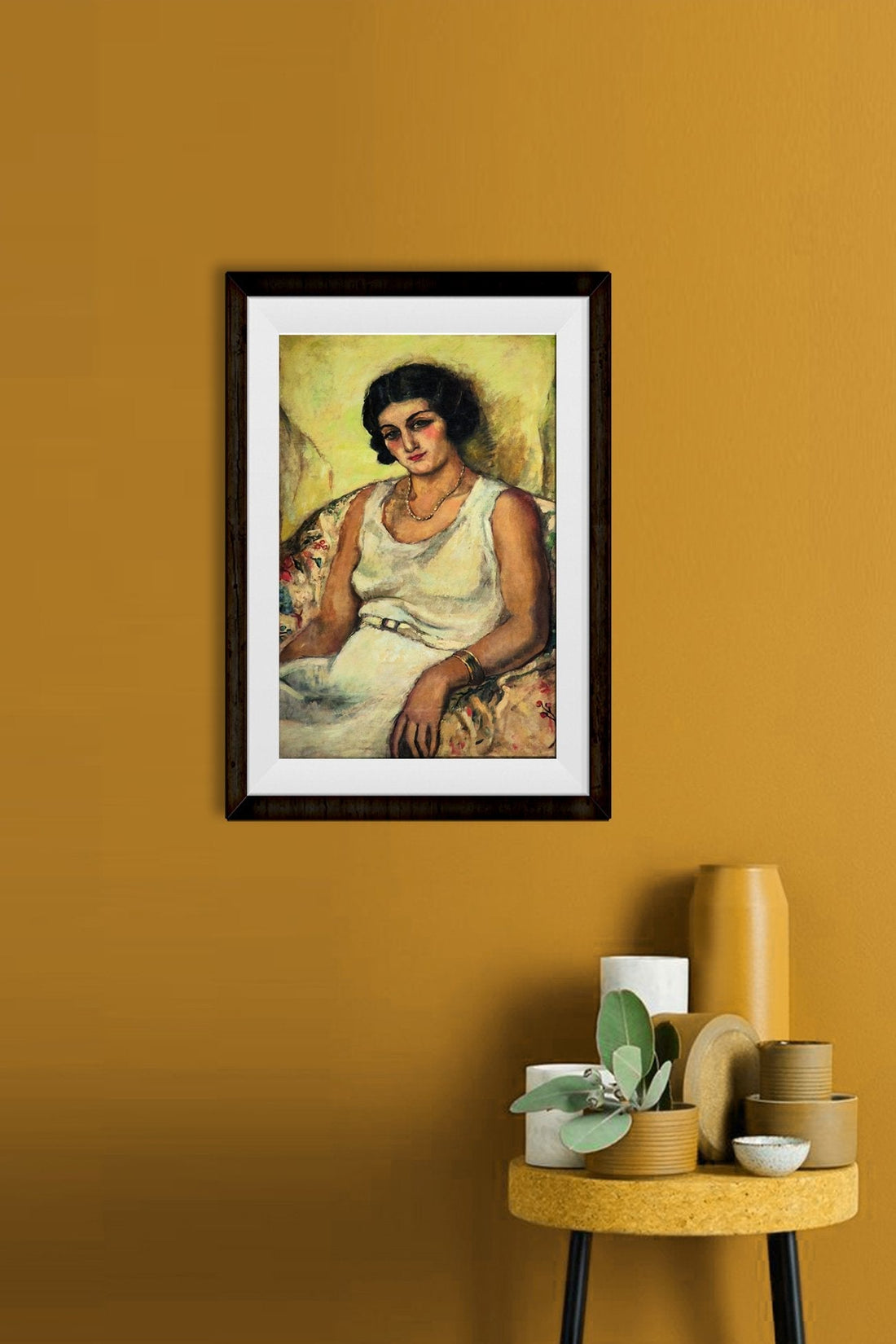 Klara Szepessy Painting - Meri Deewar 2 : 3 Vertical Premium Wall Art Canvas by MeriDeewar