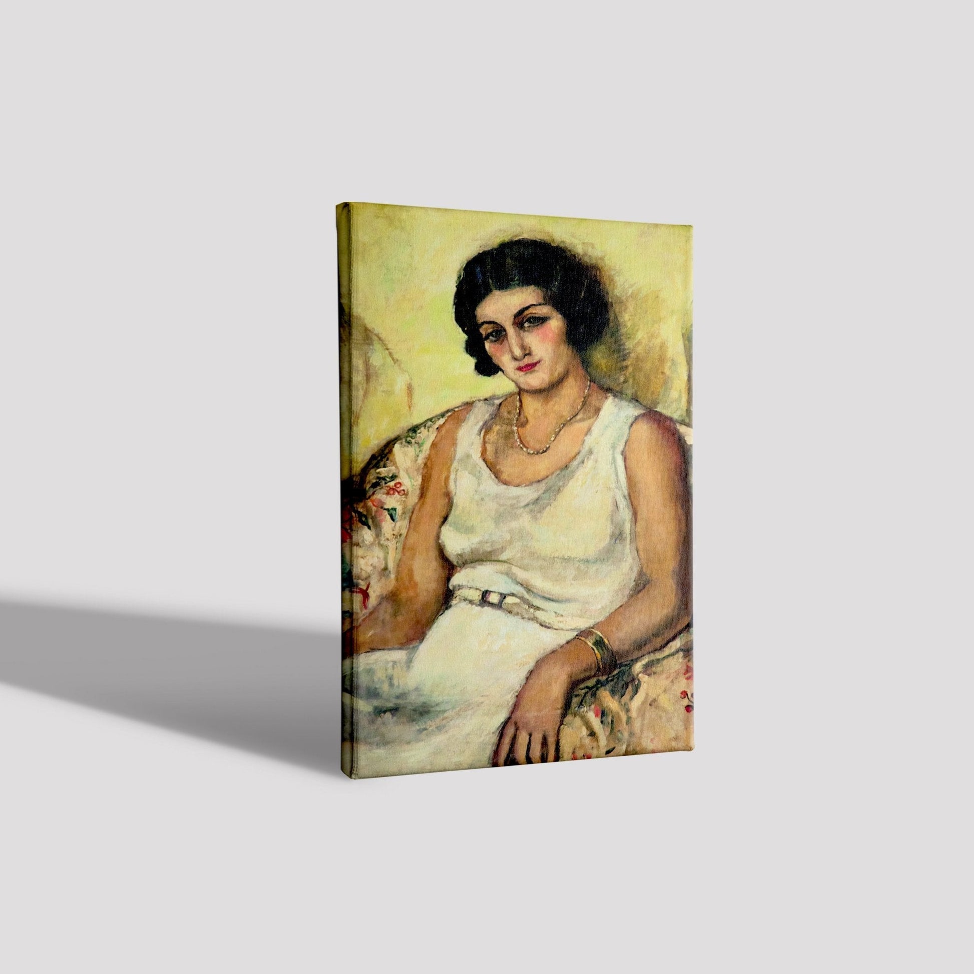Klara Szepessy Painting - Meri Deewar 2 : 3 Vertical Premium Wall Art Canvas by MeriDeewar