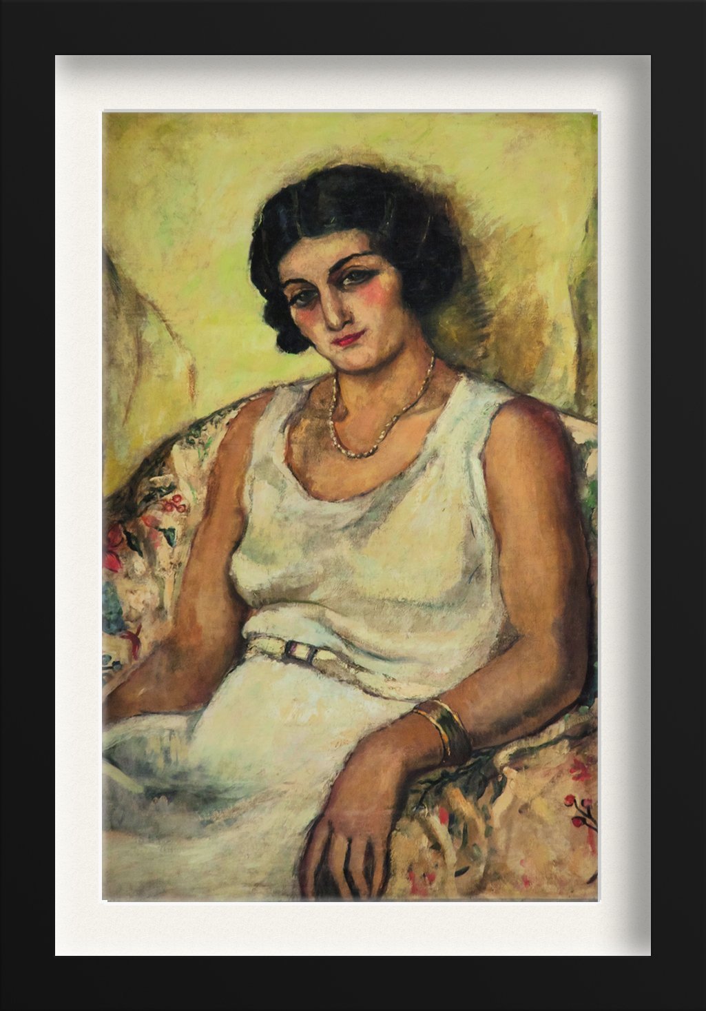 Klara Szepessy Painting - Meri Deewar 2 : 3 Vertical Premium Wall Art Canvas by MeriDeewar