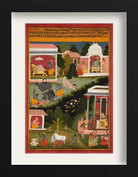 Krishna As The Destroyer Of Demons Painting - Meri Deewar 2 : 3 Vertical Premium Wall Art Canvas by MeriDeewar