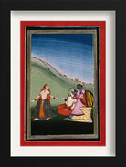 Krishna Painting - Painting - Meri Deewar 2 : 3 Vertical Premium Wall Art Canvas by MeriDeewar