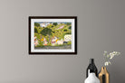 Krishna returns With The Cowherds To Braj Painting - Meri Deewar 3 : 2 Horizontal Premium Wall Art Canvas by MeriDeewar