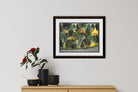 Krishna's Longing For Radha From The Gita Govinda Of Jayadeva Painting - Meri Deewar 4 : 3 Horizontal Premium Wall Art Canvas by MeriDeewar