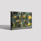 Krishna's Longing For Radha From The Gita Govinda Of Jayadeva Painting - Meri Deewar 4 : 3 Horizontal Premium Wall Art Canvas by MeriDeewar