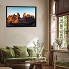 Kutch Gujarat Landscape Framed Wall Painting 3 : 2 Horizontal Premium Wall Art Canvas by MeriDeewar