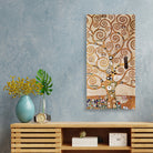 L_Arbre de Vie painting 1 : 2 Vertical Premium Wall Art Canvas by MeriDeewar