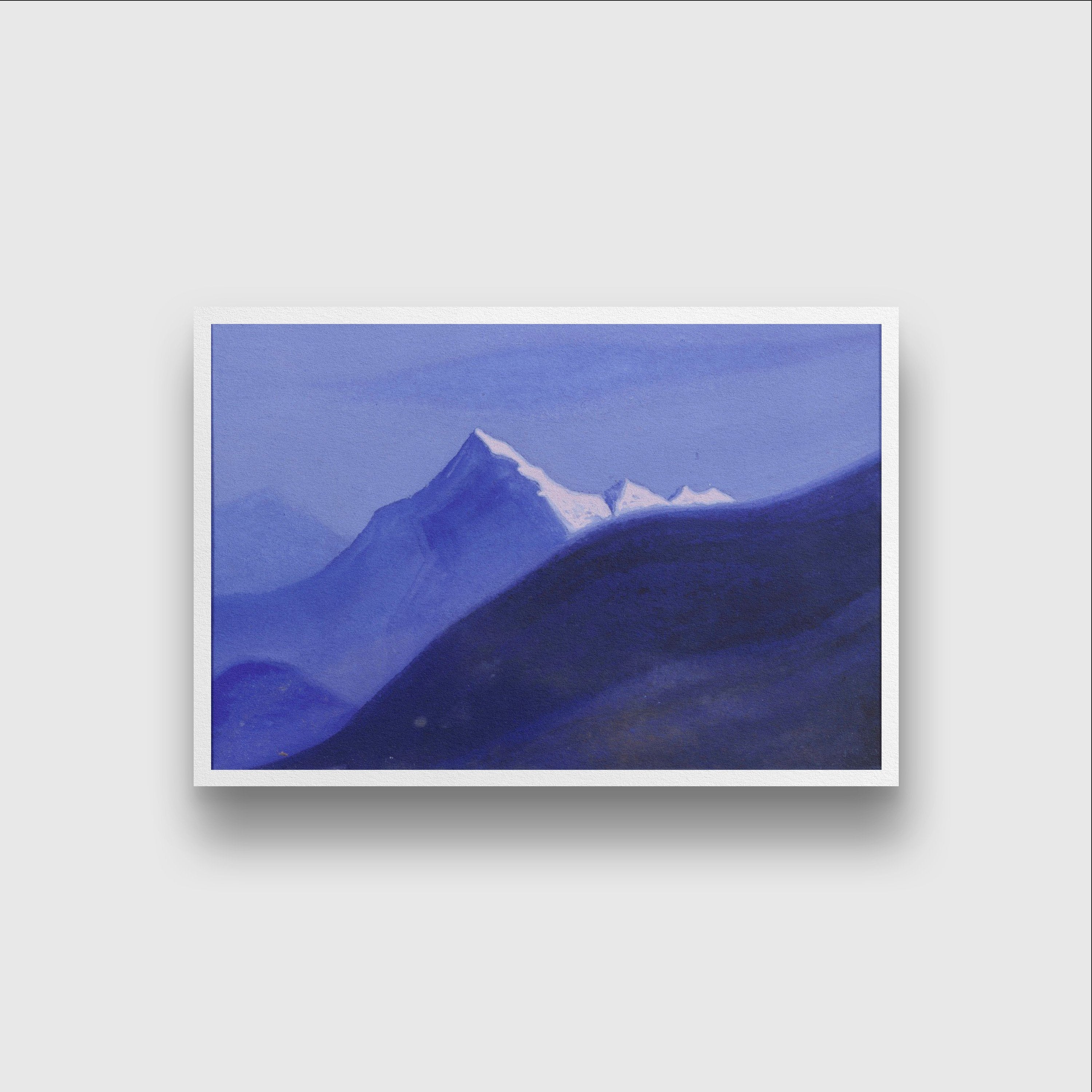 Lahul Painting - Meri Deewar 3 : 2 Horizontal Premium Wall Art Canvas by MeriDeewar